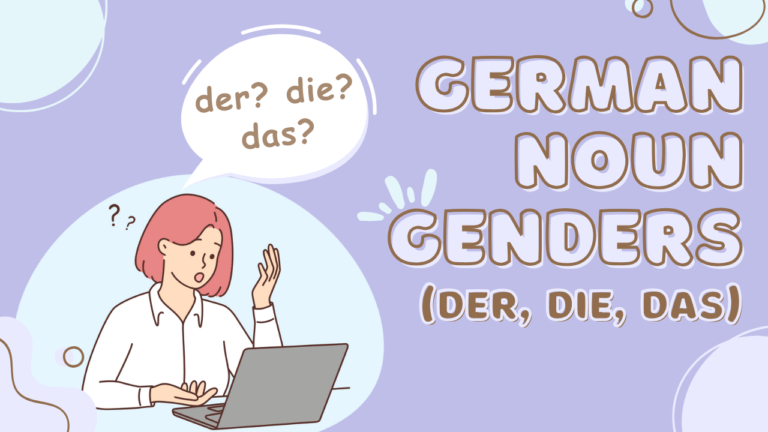 German noun genders