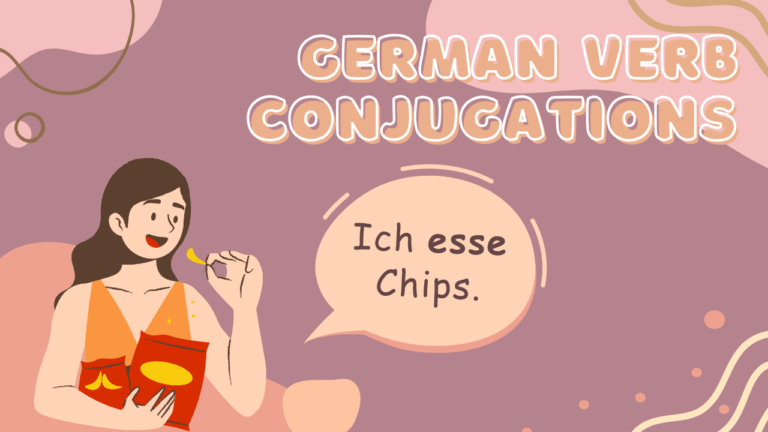 German Verb Conjugations in Past, Present, and Future Tense